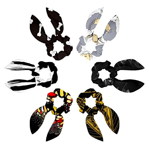 Chouchous nœud mouton : coffret cadeau de 6 pièces fille et femme