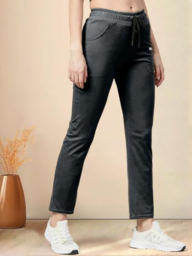 Image of Pinkmint Cotton Style Pyjamas for Women Combo l Stylish Side 2 Pockets l Gym Wear l Comfortable Track Pant