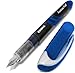 Zebra Fuente - Disposable Fountain Pen - 1.0mm Fine Nib 0.6mm Line Width - Wallet of 4 (Blue)