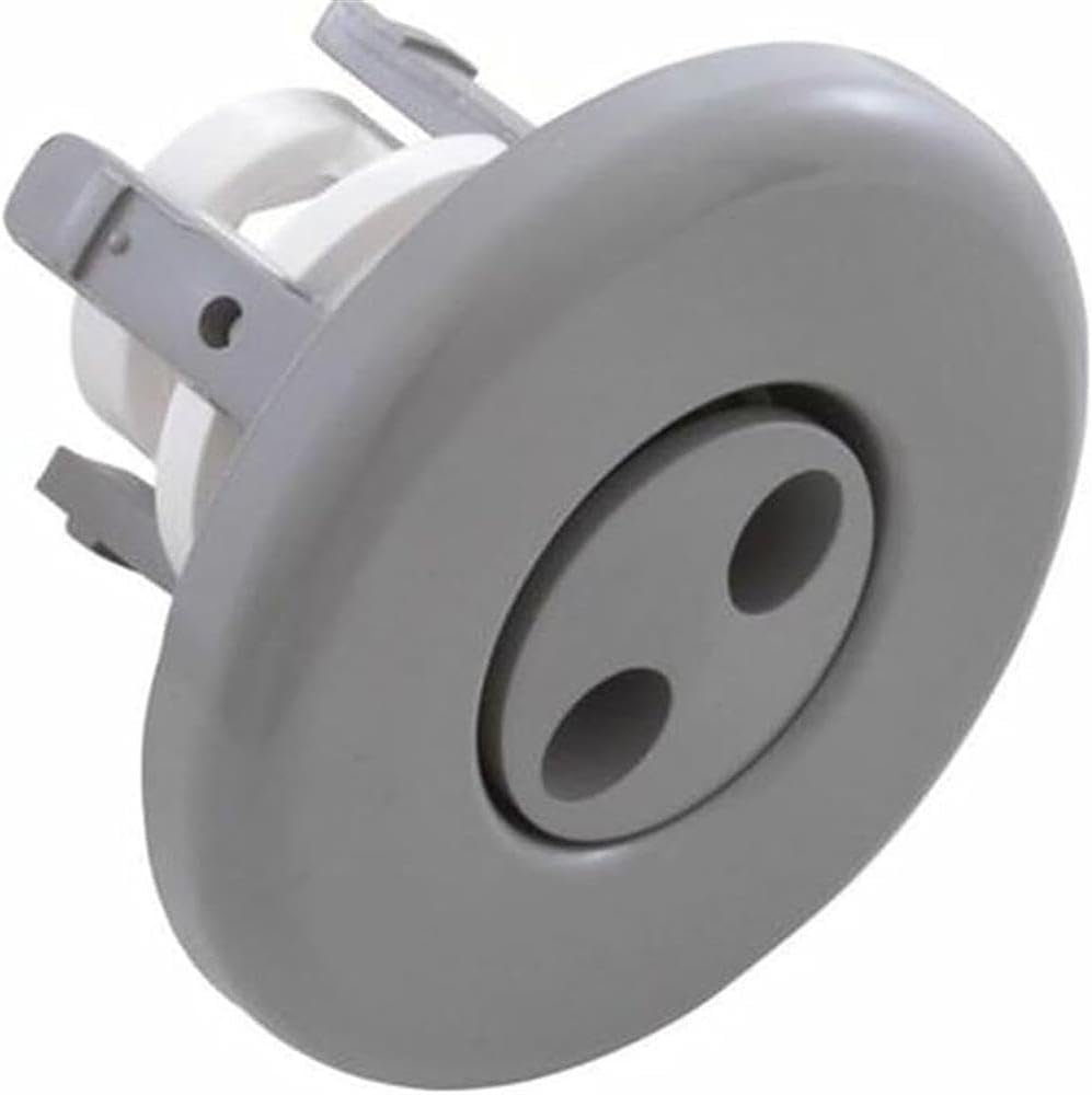 Adjustable Mini Jet Internal Smooth Face Pulsator Gray 2-5/8"