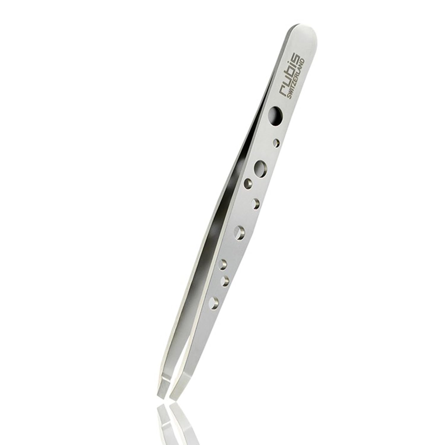 Rubis Tweezers Straight Tip Classic Universal Elegance