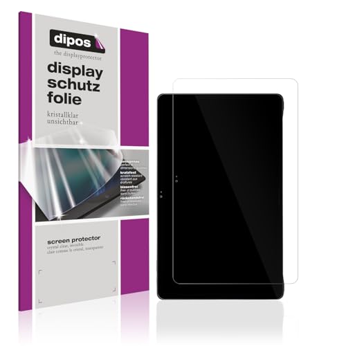 dipos I 2x Schutzfolie klar passend für Samsung Galaxy View 18.4 Zoll Folie Bildschirmschutzfolie, Ultra-Dünn, Hülle-Friendly, Fingerprint-Kompatibel