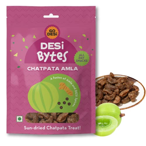 Image of GO DESi Chatpata Amla | Pack of 10 x 35g | Dried Gooseberry Candy | Snack