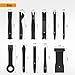 GOOACC 11PCS Auto Trim Removal Tool Kit No-Scratch Pry Tool Kit for Car Audio Dash Door Panel Window Molding Fastener Remover Tool Kit-Black