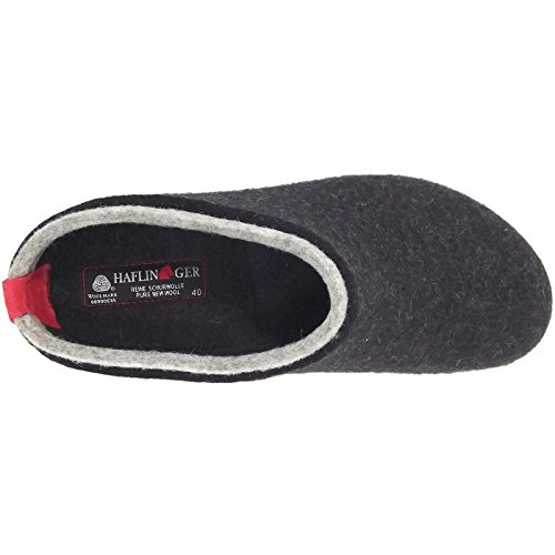 HAFLINGER Women\'s Textile Clogs and Mules US 7 / EU 38 Grey - Thumbnail 2