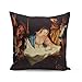 Housse de Coussin 40x40 cm La Nativite Naissance de l'enfant Jesus Peinture Vierge Marie Noel