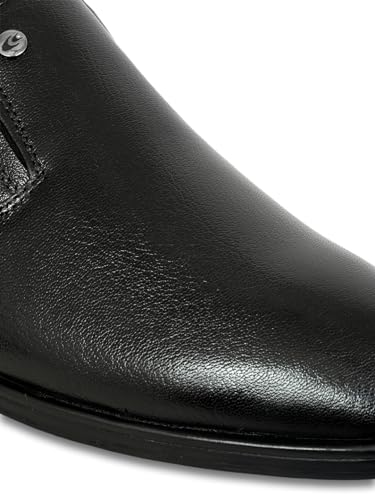 Image of Allen Cooper Genuine Premium Leather Luxury Business Formals Shoes for Men(8033|Black Size-6,7,8,9,10)