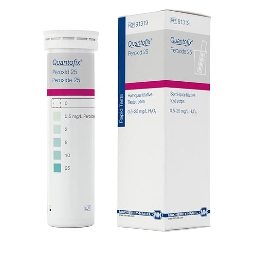 Macherey Nagel 91319 Quantofix Peroxide Test Strips| 100 Analytical Pool Test Indicator Strips To Detect Peroxide Up To 25 PPM| Modern Rapid Test |Dip and Read| 100 Strips-image-6