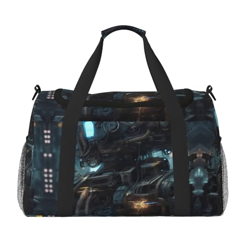 Image of Future RobotLarge capacity, multi-functional 000crossbody travel bag designed for long trips or everyday outings.