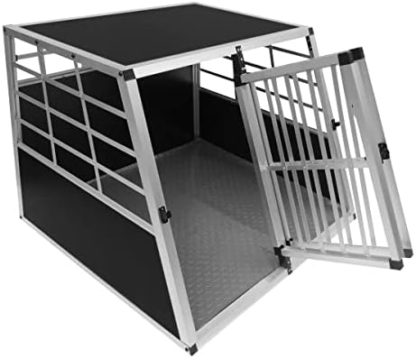 Pet Transport Cage Car Crate Aluminium Travel Box Dog Cat Puppy