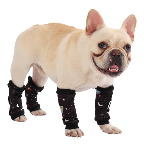 PetWarm Dog Recovery Sleeve 4pcs Set, Dog Leg Sleeve, Ideal