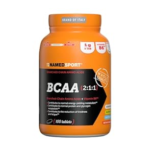 NAMEDSPORT BCAA 2:1:1 100 cpr – Integratore alimentare a base di aminoacidi ramificati