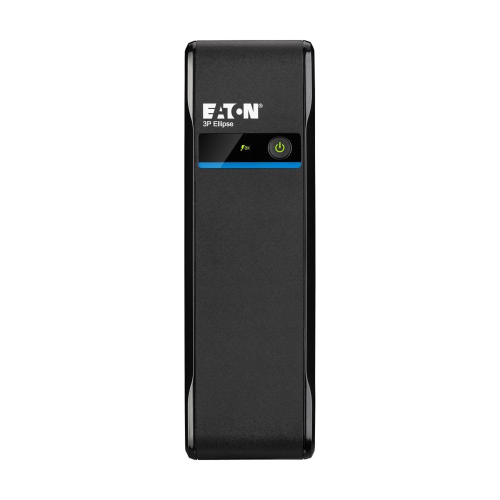 Eaton Série Ellipse – Onduleur 3P550F – 550VA/​330W – 4 Prises FR, Protection Batterie + surtension, Design Compact et Silencieux, Noir (B0F9YVHBK9)