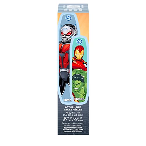 Image of Band-Aid Brand Adhesive Bandages for Minor Cuts & Scrapes, Wound Care Bandages Featuring Marvel Avengers Characters, Fun Decorative Bandages for Kids & Toddlers, Assorted Sizes, 20 ct