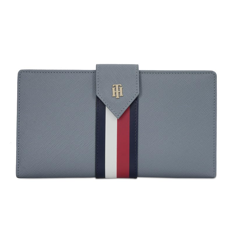 Image of Tommy Hilfiger Purse for Women Handbag, Powder Blue, One-Size, Dabiella | Ladies Handbag Organizer