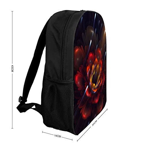 Mochila escolar de viaje con diseño impreso en 3D para el día a día 2