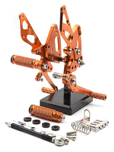 Repose pieds arrière pour Kawasaki Z1000 ABS 2010-2020 et Z1000SX 2020 orange
