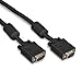 Black Box VGA Video Cable with Ferrite Core, Black, Male/Male, 5-ft. (1.5-m)