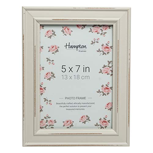 Hampton Frames PALOMA 5x7 (13x18cm) Light Grey Picture Photo Frame Glass PAL301957LG