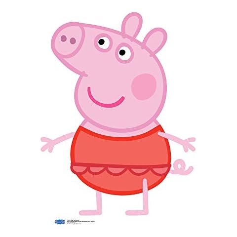 STAR CUTOUTS Peppa Pig Mini Cardboard Cutout thumbnail