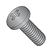 6-32 x 2" Machine Screws/Phillips/Pan Head/Steel/Black Zinc (Carton: 3,000 pcs)