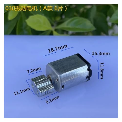 Moteur vibrant excentrique 3,7V compact lot de 10 pièces format 030 - 2