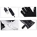 Joygoodta Heated Gloves Electric Winter Thermal Gloves USB Touchscreen Waterproof Leather Black for Women Men Skiing Cycling, Winter Heated