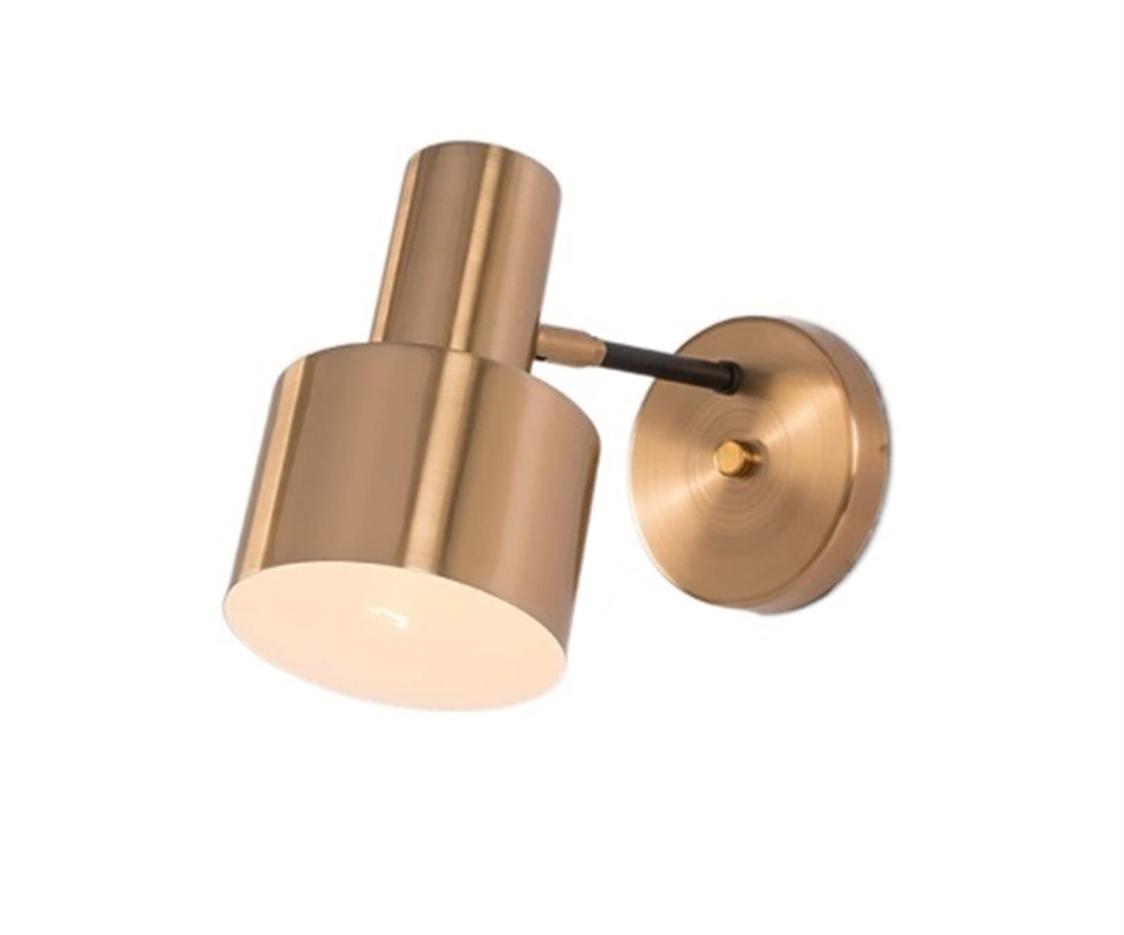 Lumière murale moderne industrie métal bronze luminaire réglable salon