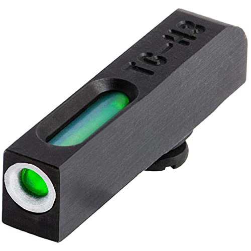 Image of TRUGLO TFX Handgun Sight | Durable Shock-Resistant Compact Brightly Glowing Tritium & Fiber-Optic Xtreme Day /Night Sight for Handguns