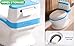The Smurfs Lifelike Potty Training Toilet with Wipes Storage