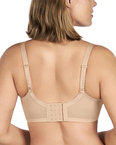 Image of HSIA Minimizer Bras for Women Plus Size, Full Coverage Coolcomfort T Shirt Unlined Bra with Underwire for Heavy Breast