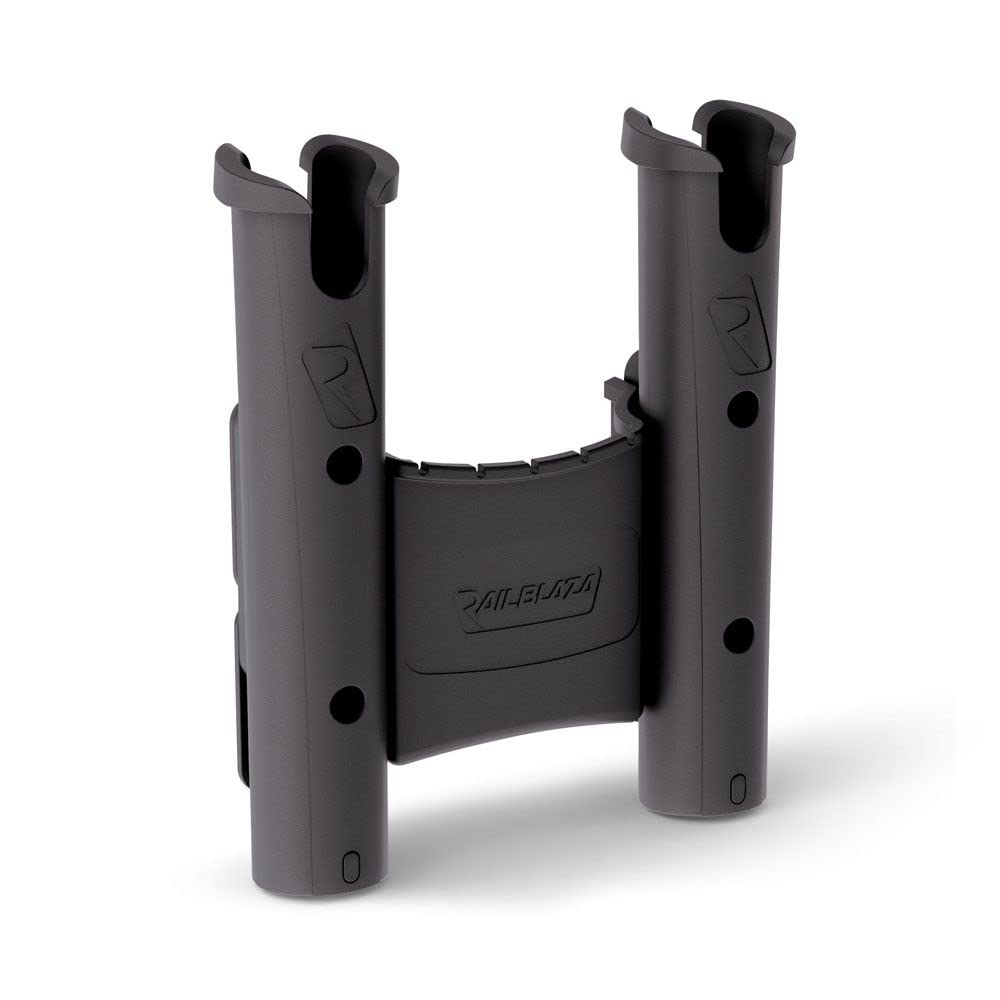 Railblaza Unisex's RodStow Rod Holder Dual, Black, One Size