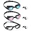 Aqua & A-bright Rose & Clear Black