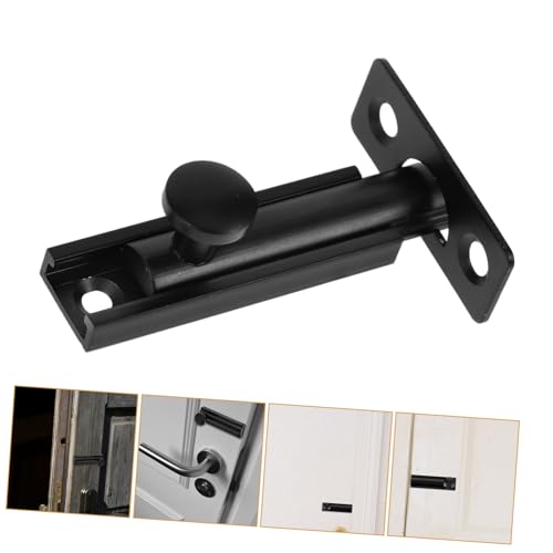 Verrou de porte intérieur protection maison lot 5 pièces solide - 7