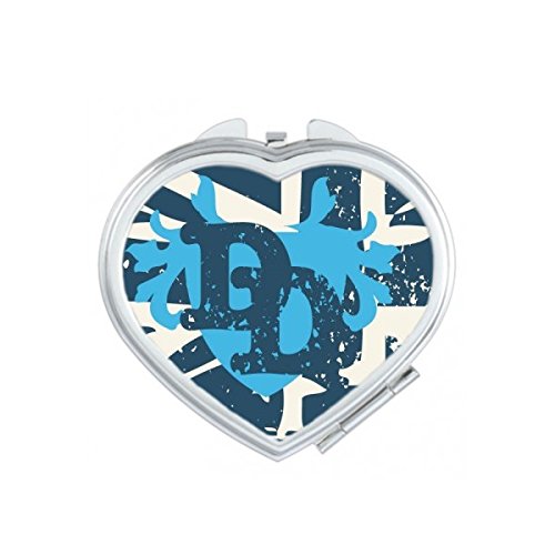 Miroir compact maquillage street culture graffiti bleu idée cadeau tendance pour ado