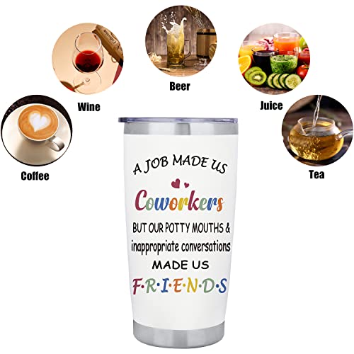 Merclix Leaving Gifts for Colleagues Women Funny Mug 20Oz Leaving Presents for Colleagues Work Ladies Retirement Gifts for Women Friends - Image 4