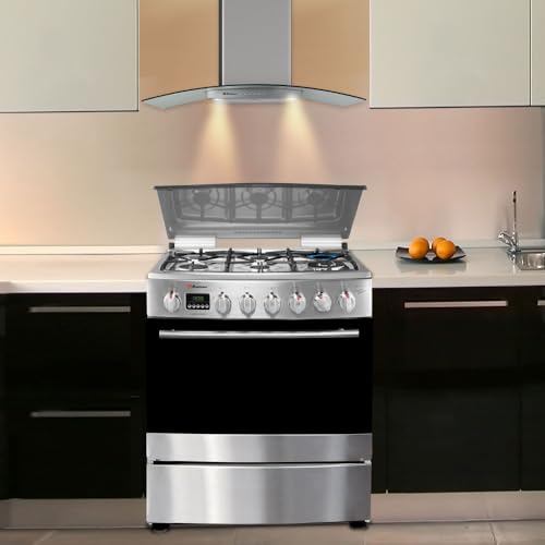 Estufas Y Campanas, Kitchen estufa 6 quemadores medidas Marca Koblenz Eléctrica (2)