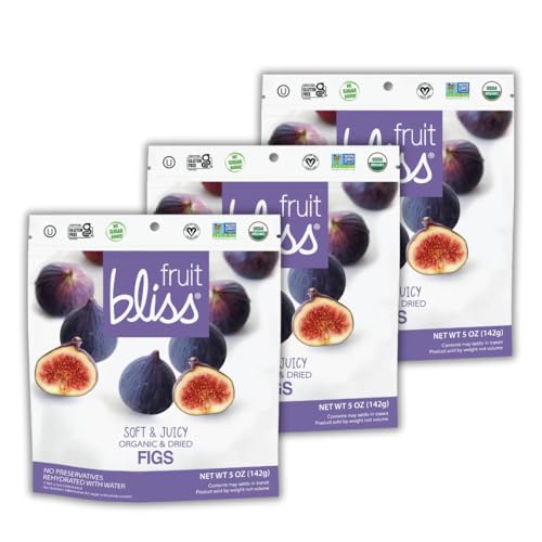 Organic Turkish Figs Dried Fruit Snacks, Sweet, Soft & Juicy