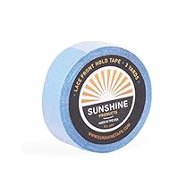 Lace Front Hold Wig Adhesive Tape Roll, Hair Replacement Toupee Tape 1/2" x 3 yds