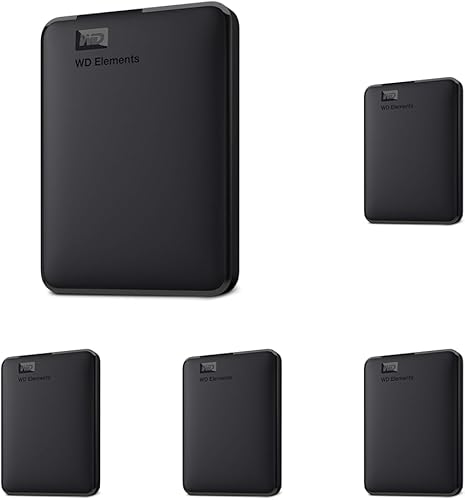 Miniatura 12 de Western Digital WD Elements - Disco duro externo de escritorio de 26 TB, disco duro externo USB 3.0 para almacenamiento Plug-and-Play -