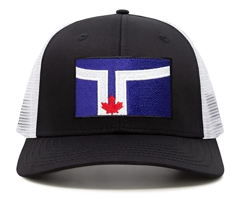 Image of International Tie City Hat for Men and Women, Adjustable Snapback Trucker Baseball Cap with Embroidered Patch