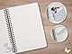 SIGEL JN610 Spiralblock A5 dotted, Notizblock Bullet Journal Jolie, 100 g/m², 120 Seiten, vegan, aus nachhaltigem Papier hergestellt
