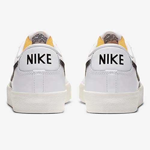 Image of Nike Men's Blazer Low '77 Vintage Shoes, White /Black /Sail, 4.5