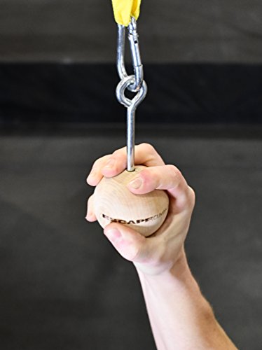 Escape Climbing 3” Wood Power Ball Pack | Durable Training Tool for Grip Strength and Conditioning | Rock Climbing and Bouldering | Premium Workout for Health and Fitness - Thumbnail 2