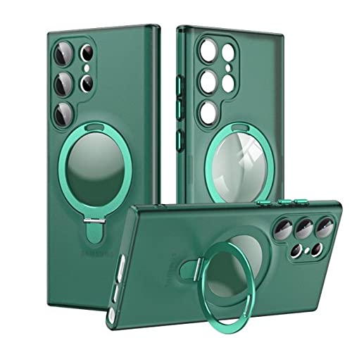Protection objectif Samsung S22 Plus étui magnétique antichoc à bague