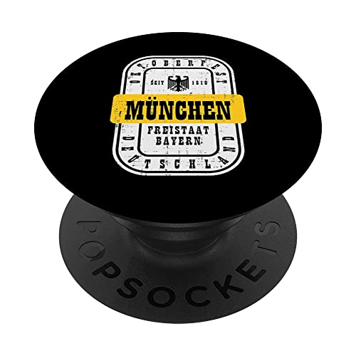 Bayern Munchen Oktoberfest Deutschland Alemán Hombres Mujer Niños PopSockets PopGrip Intercambiable