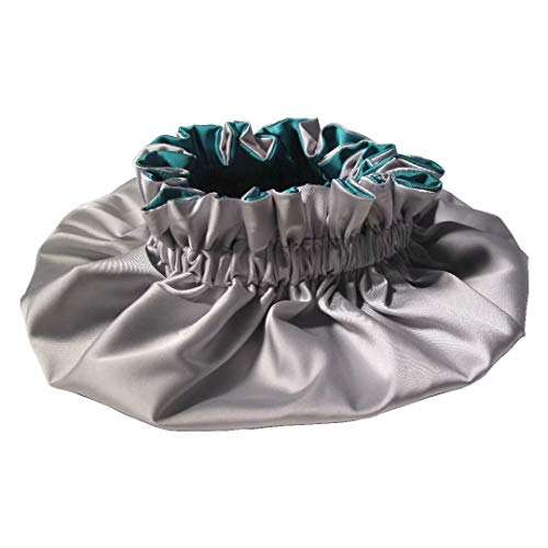 Image of AKISS Baby Infant Newborn Toddler Satin Silk Hair Bonnet for Baby Girl Boy Sleeping Kids Cap Hat