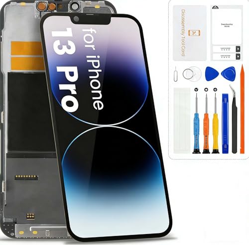 for iPhone 13 Pro Screen Replacement LCD for iPhone 13Pro Display Digitizer Touch Assembly with Repair Kits Model A2483 A2636 A2638 A2639 A2640 Incell