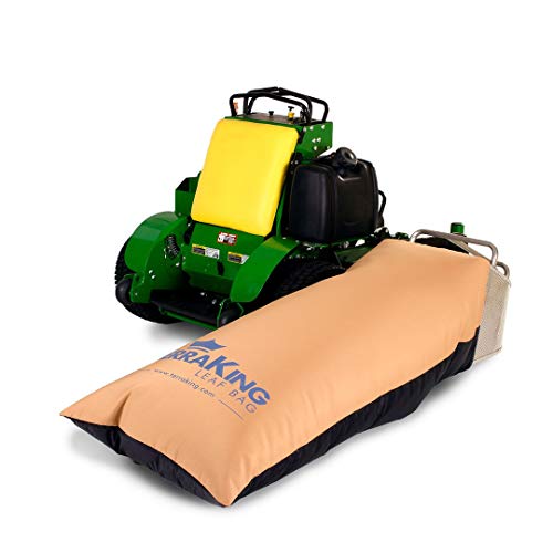 TerraKing 12 Cu. Ft. Commercial Leaf Bag - For Grass Catchers – Stand-On Lawnmowers - Heavy Duty Material – Nylon Bottom - Fast & Easy Leaf Collection [ST95085] - Thumbnail 2