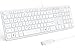 BFRIENDit Wired USB Keyboard , Comfortable Quiet Chocolate Keys , Durable Ultra-Slim Wired Computer Keyboard For PC , Windows 10 / 8 / 7 / Vista , KB1430 - White